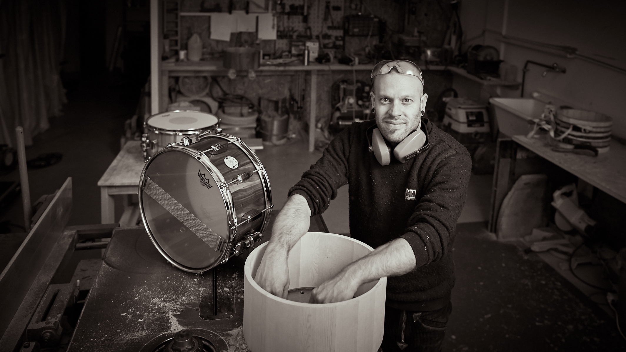 Christoph Anlauf, Drumbuilder from Switzerland